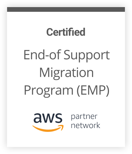 Certified End-of Support Migration Program (EMP)